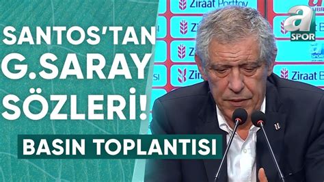 Beşiktaş 2 0 Konyaspor Fernando Santos Maç Sonu Basın Toplantısı A