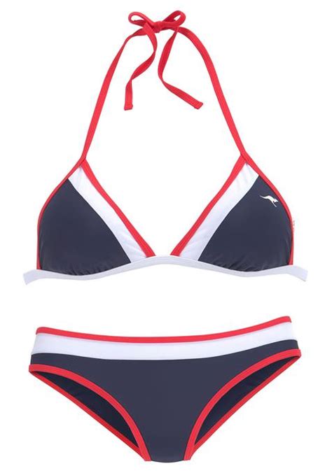 Triangel Bikini Marine Cup A B Lascana De