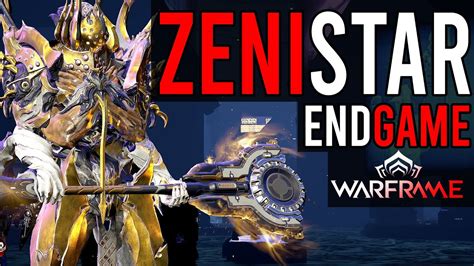 Warframe Zenistar Endgame Build Login Reward Weapon Youtube