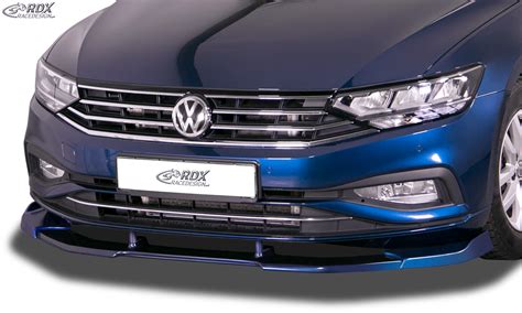 Rdfavx Rdx Front Spoiler Vario X For Vw Passat G B