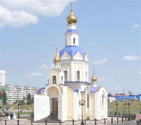 Temple Of The Archangel Gabriel In Belgorod History And Photos