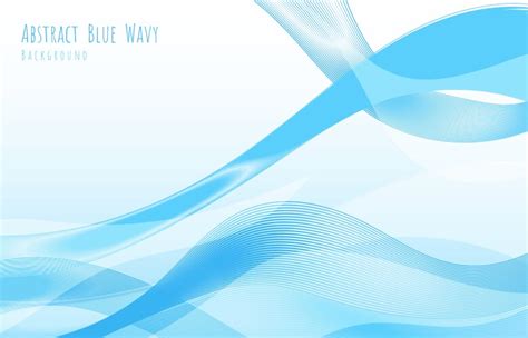 Abstract Blue Stripe Line Pattern Design Vector Image