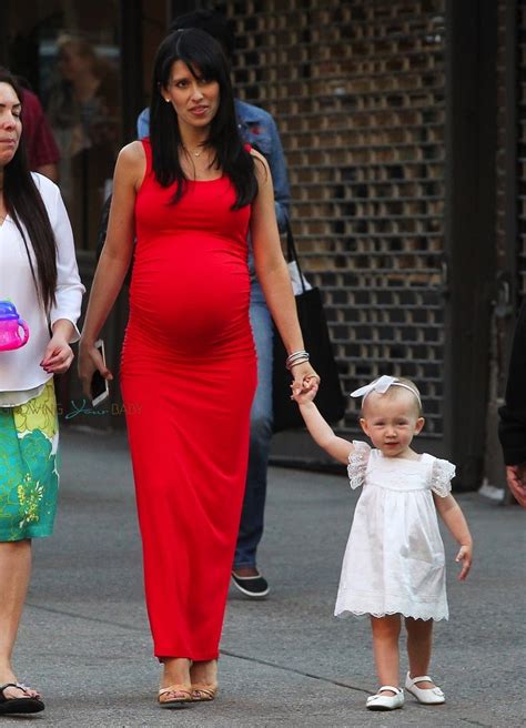 Pregnant Hilaria Baldwin Out In Nyc With Daughter Carmen Growing Your