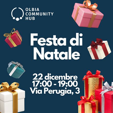 Olbia Community Hubfesta Di Natale Olbia Community Hub