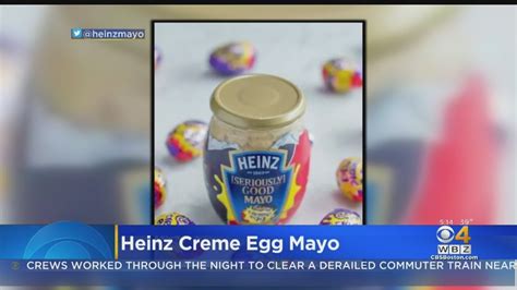 Heinz Releases Cadbury Creme Egg Mayo Youtube