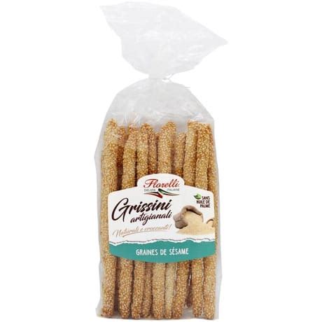 Florelli grissini artigianali sésame 250g