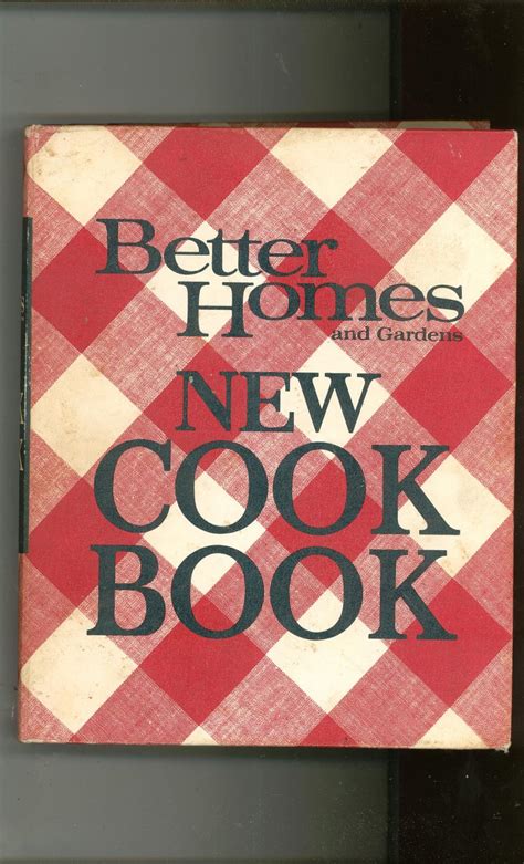 Better Homes And Gardens New Cook Book Cookbook Vintage