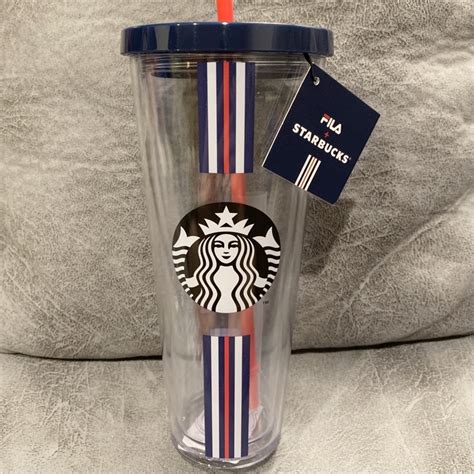 Starbucks FILA Cold Cup 24oz Shopee Thailand