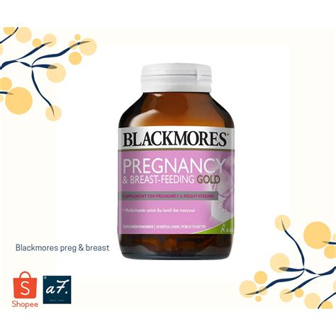 Jual BLACKMORES PREGNANCY AND BREASTFEEDING GOLD Kalbe 120 Kapsul