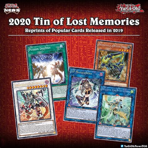 CCG Individual Cards YuGiOh 2020 Tin Of Lost Memories Collectible Card