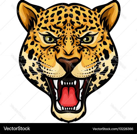 Jaguar Head Vector