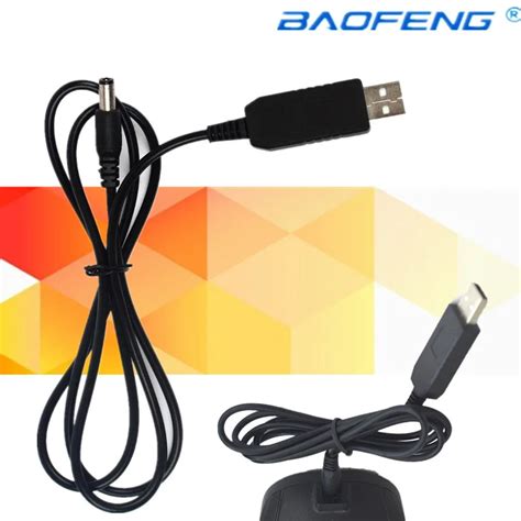 Baofeng Walkie Talkie Usb Charging Cable Voltage Boost V To V For