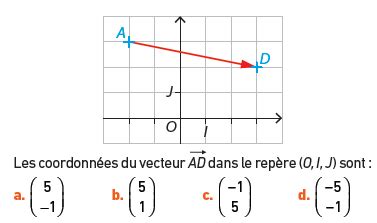 avis exercice maths vecteurs 1ère Mathématiques