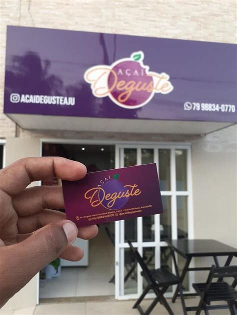 Menu em Deguste Açaíteria e Petiscaria restaurante Aracaju