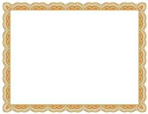 Certificate Border Templates Certificate Border Templates Inside Free