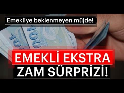 ERDOĞAN DAN EMEKLİ YE EKSTRA ZAM SÜRPRİZİ BEKLENMEYEN MÜJDELİ HABER