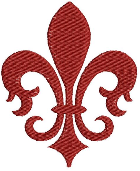 Fleur De Lis Embroidery Designs Etsy