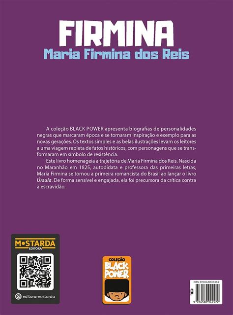 Maria Firmina dos Reis Edição Especial Capa Dura Editora Mostarda