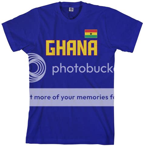 Threadrock Mens Ghana National Team T Shirt Ghanaian Soccer Ebay