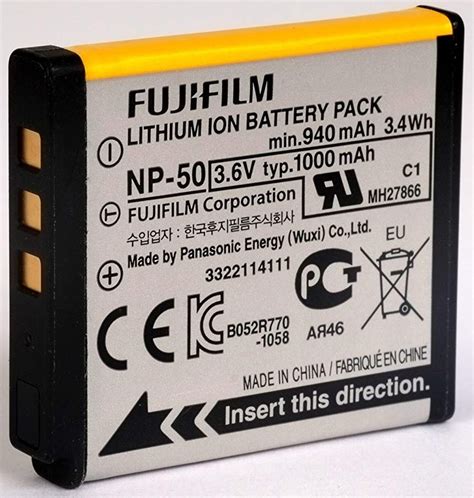 Nx Bateria Original Fujifilm Np A Fujifilm Finepix F Exr R