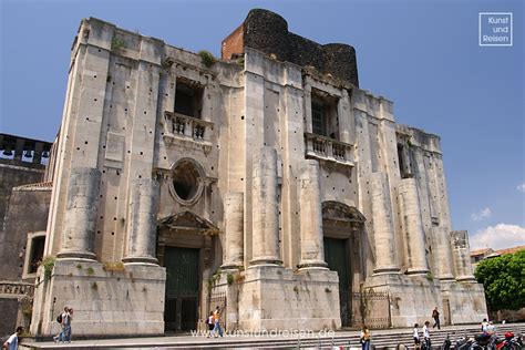 Chiesa San Nicol In Catania Mit Astronomischer Sonnenuhr