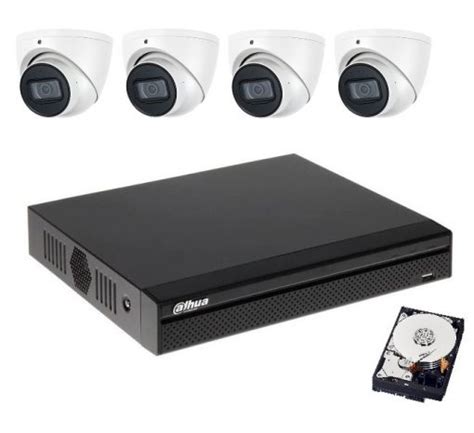 Dahua Security Camera Kit 4 Cameras Alarvac Systems Inc