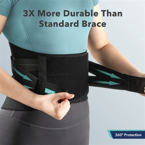 Snapklik AGPTEK Back Brace For Lower Back Pain Women Men