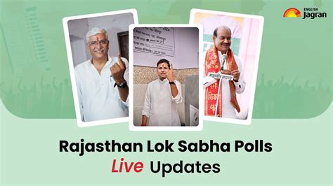 Rajasthan Election 2024 Live 5027 Voter Turnout Recorded Till 3 Pm