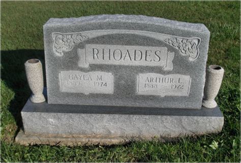 Arthur Lee Rhoades Memorial Find A Grave