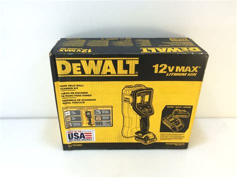 Dewalt Dct419s1 12 Volt Max Lithium Ion Cordless Wall Scanner Nt