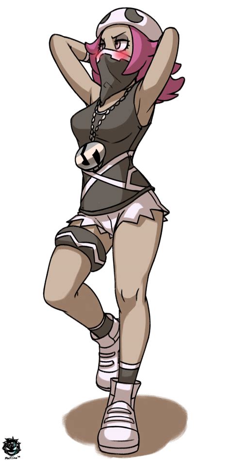 Team Skull Underling Female Pokémon Sun Moon Image 2029744