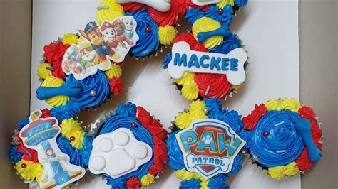 PAW PATROL PULL APART CUPCAKES YouTube