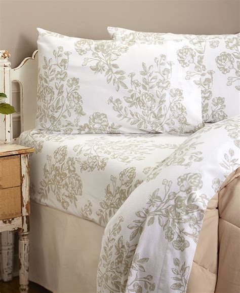 Belle Floral Flannel Sheet Sets Affordable Bedding Bed Blanket