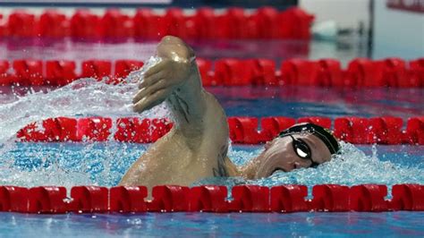 Medaille Im Schwimmen Wartender Wellbrock Gewinnt Erneut Silber Bei