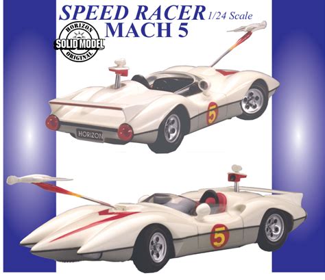 Speed Racer Mach 5 Horizon Original Vinyl Model Kit