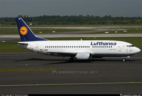 D Abek Lufthansa Boeing Photo By Ronald Vermeulen Id