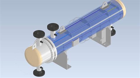 Shell And Tube Heat Exchanger Animation Youtube