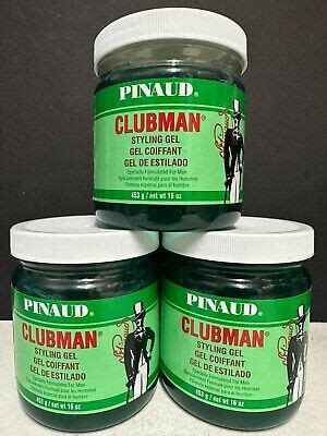 Pinaud Clubman Styling Gel Pack Oz Each Ebay