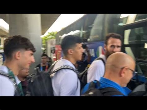 Simone Fontecchio Italy Arrive Ahead Of Matchup Vs Gilas Pilipinas In