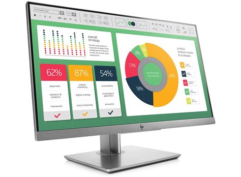 Monitor Hp Elitedisplay E De Cm Ips Full Hd Plata