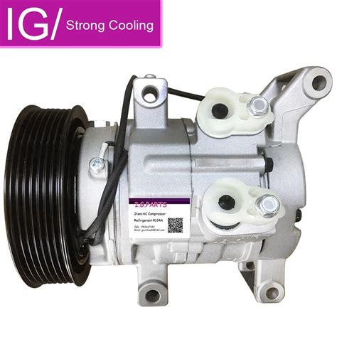 Auto Ac Compressor For Toyota Vitz Ac Compressor Hilux Vigo Innova