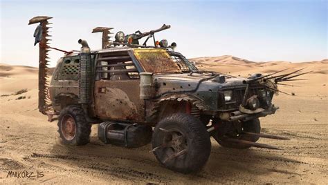 Mad Max Jeep Mark Orzechowski Zombie Vehicle Mad Max Zombie