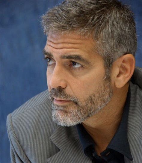 George Clooney Beard Style Celebrities Men Great Beards