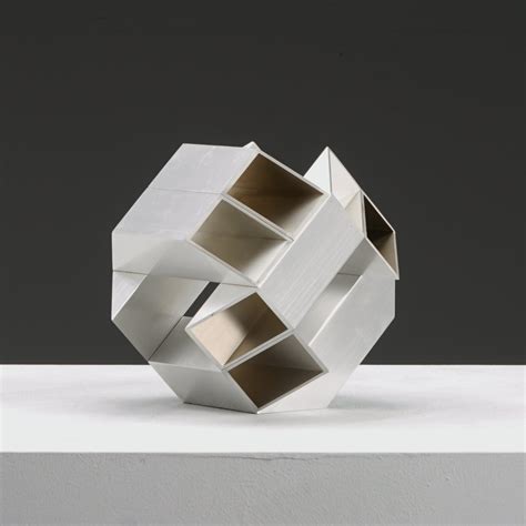 Geometric Abstract Sculpture by Margot Zanstra, 1970s | #275138