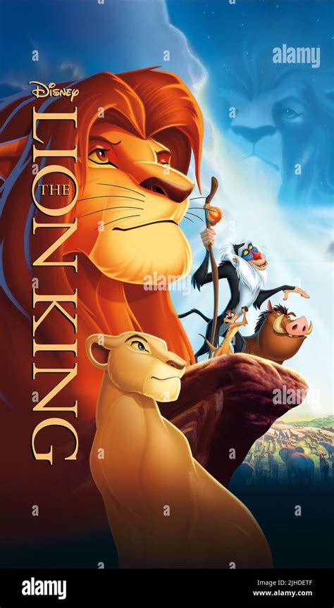 NALA, SIMBA, RAFIKI, TIMON, PUMBAA POSTER, THE LION KING, 1994 Stock ...