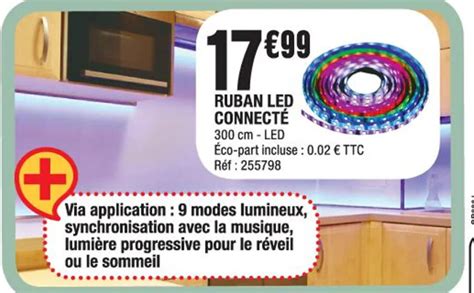 Promo Ruban Led Connect Chez La Foir Fouille