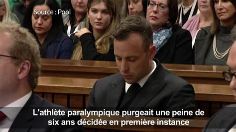 Afsud Pistorius condamné en appel à 13 ans et 5 mois de prison Vidéo