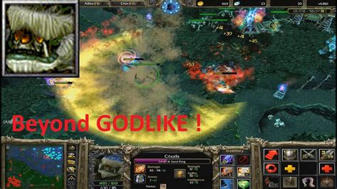 Dota D Sand King Crixalis Beyond Godlike Youtube