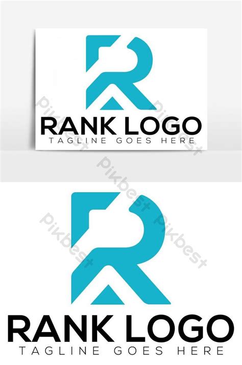 modern ranking logo  company vector graphic element png images ai