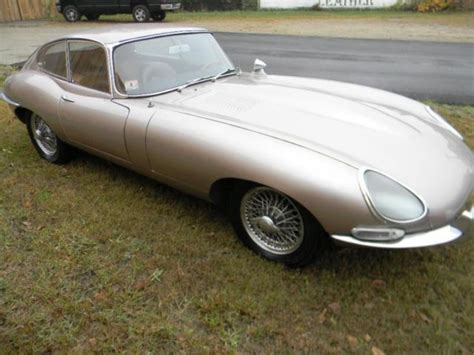 Jaguar E Type Coupe Opalescent Golden Sand For Sale